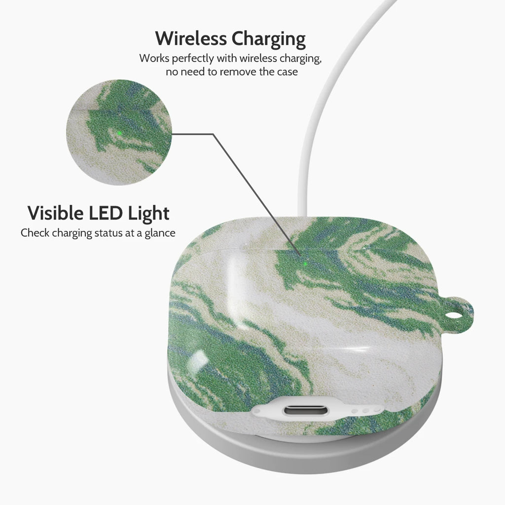 Jade Ripple - AirPods 4 Case