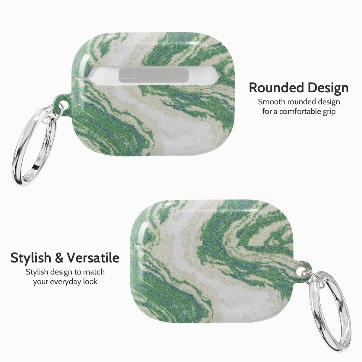 Jade Ripple - AirPods Pro 1 Case