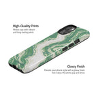 Jade Ripple - iPhone 13 Case