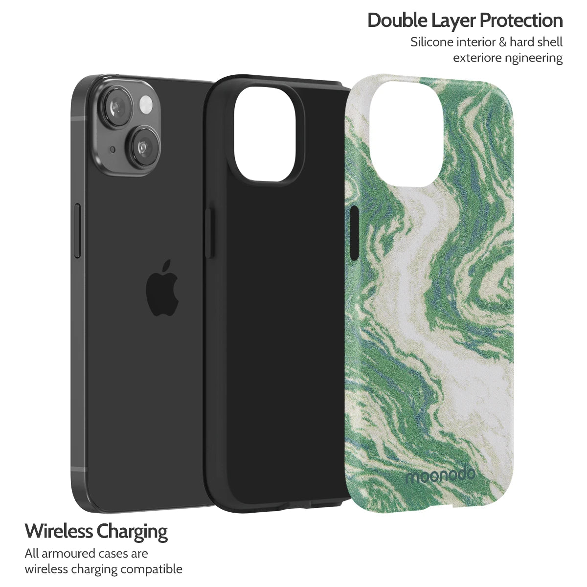 Jade Ripple - iPhone 14 Case