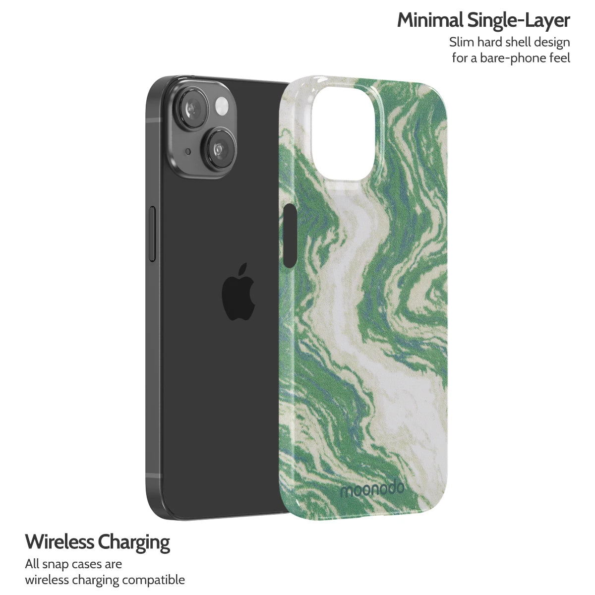 Jade Ripple - iPhone 14 Case
