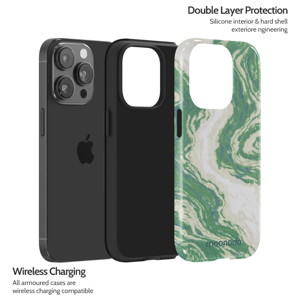 Jade Ripple - iPhone 14 Pro Case