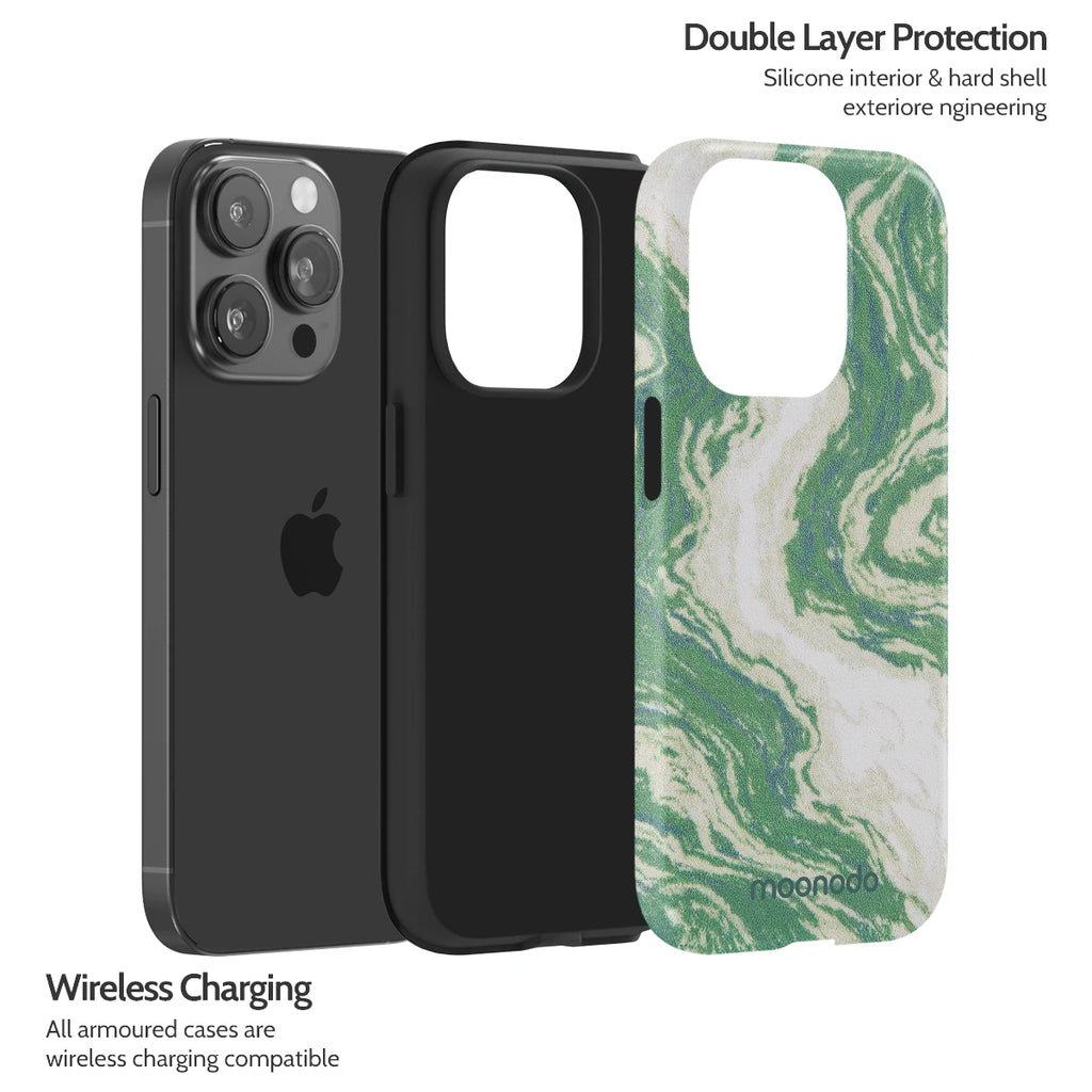 Jade Ripple - iPhone 14 Pro Case