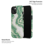 Jade Ripple - iPhone 15 Case