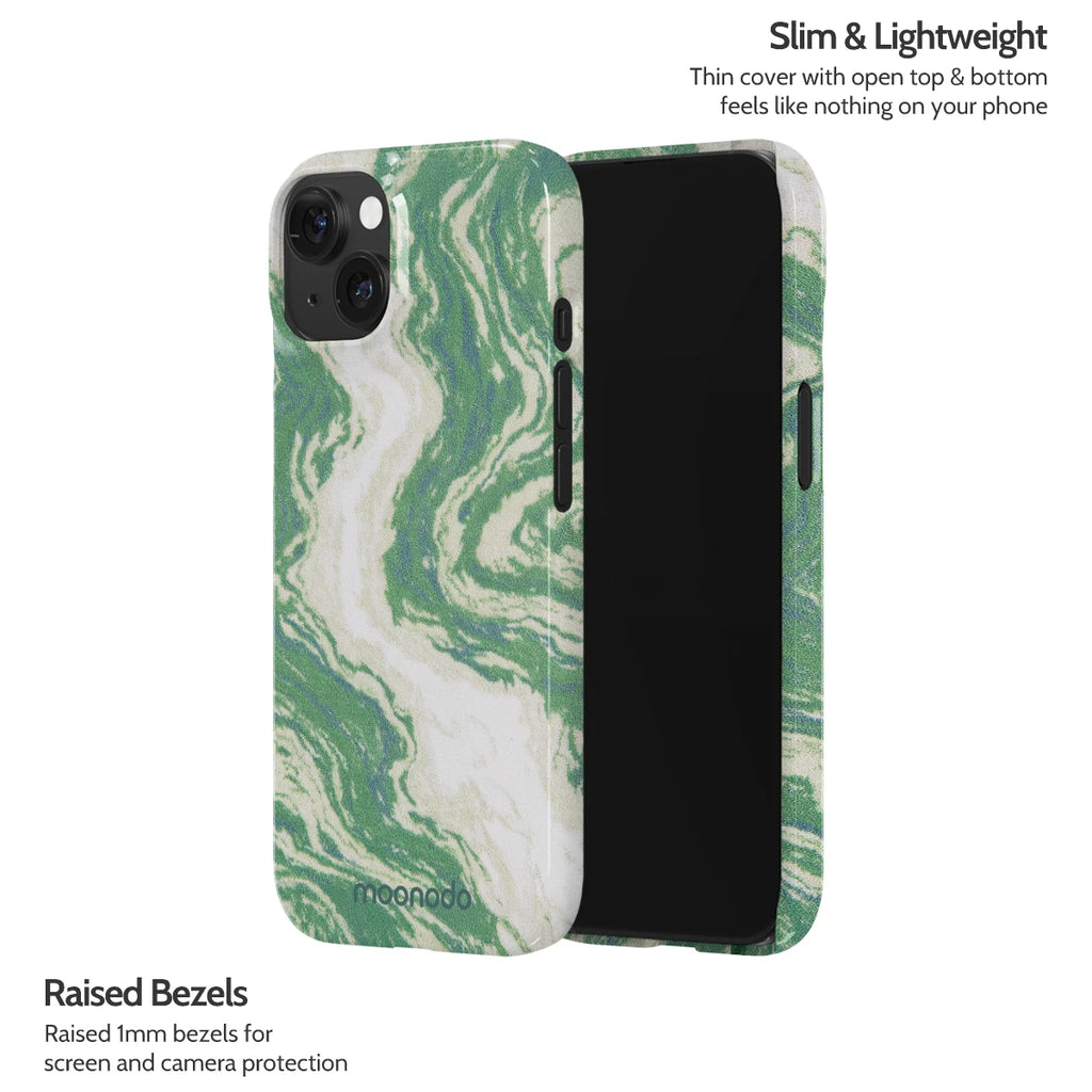 Jade Ripple - iPhone 15 Case
