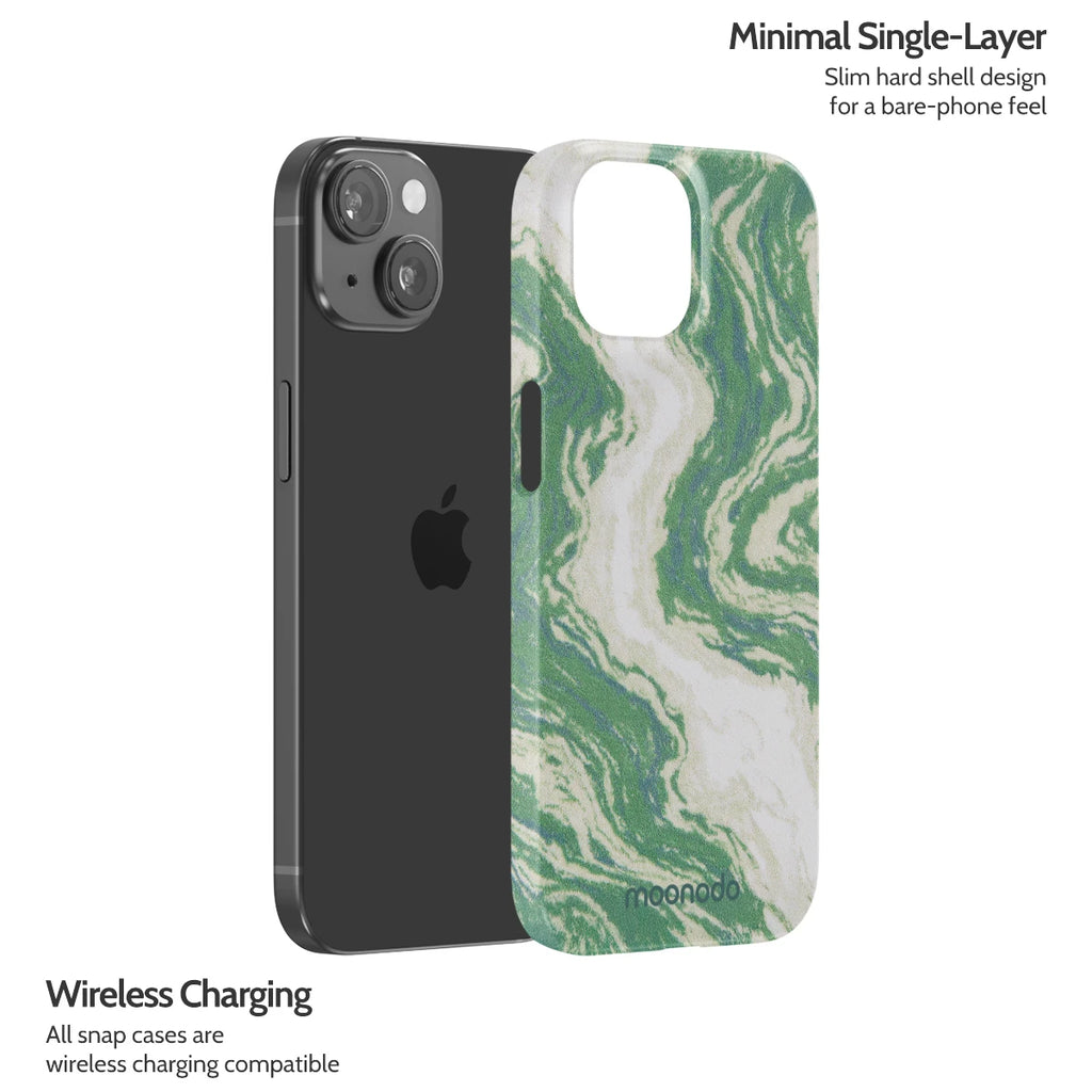 Jade Ripple - iPhone 15 Case