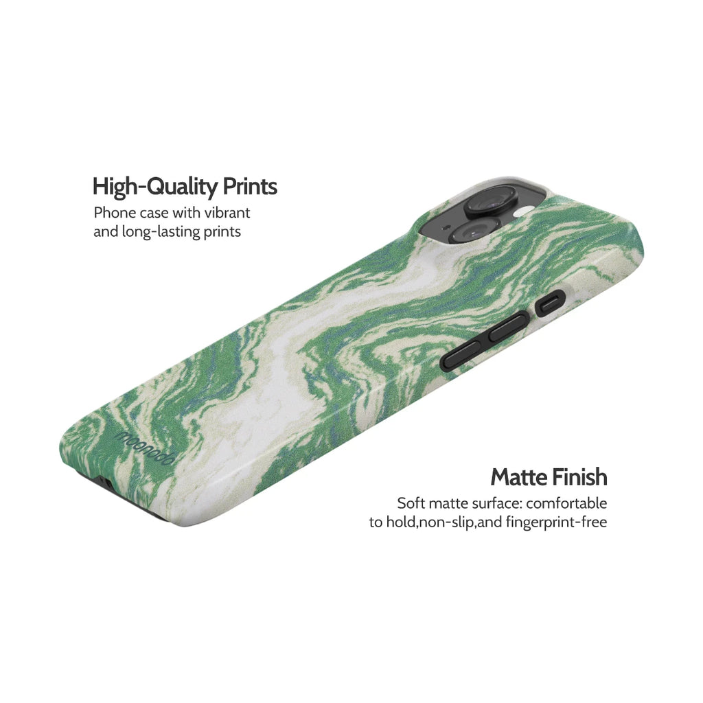 Jade Ripple - iPhone 15 Case