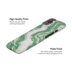 Jade Ripple - iPhone 15 Case