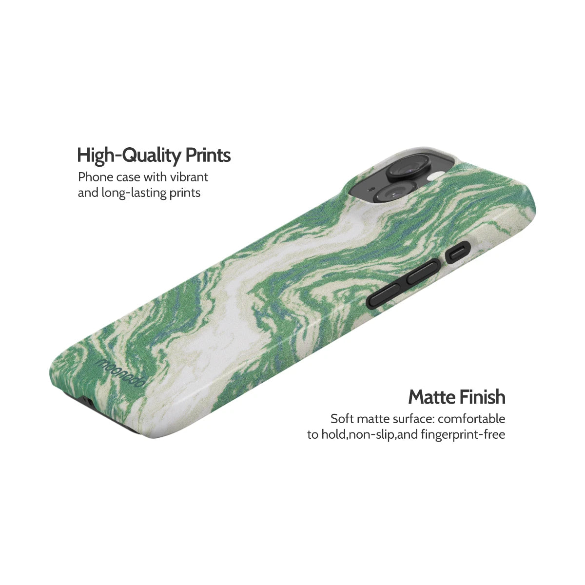 Jade Ripple - iPhone 15 Case