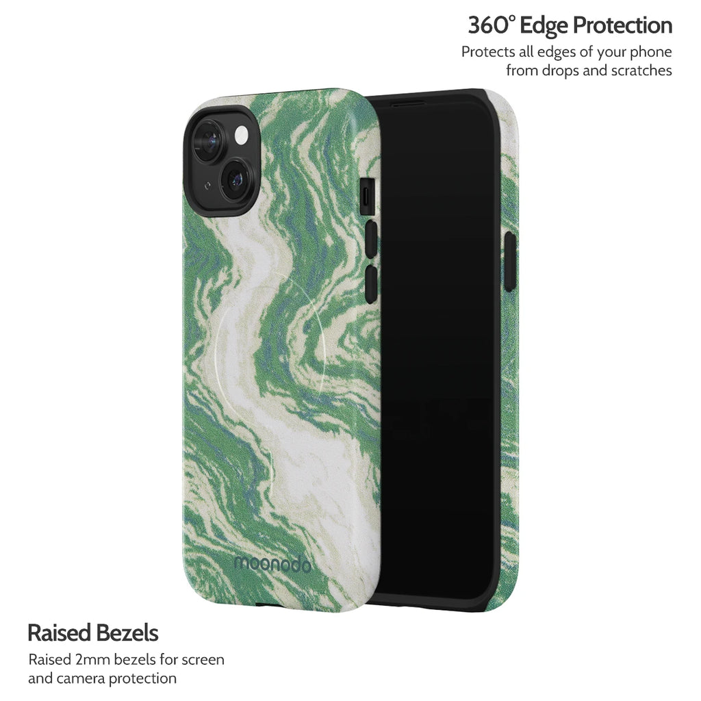 Jade Ripple - iPhone 15 Plus Case