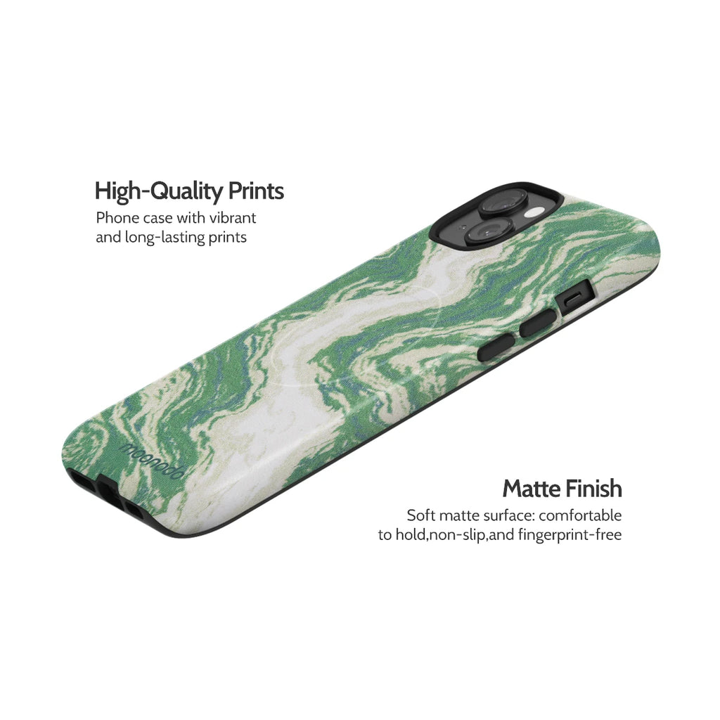 Jade Ripple - iPhone 15 Plus Case
