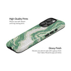 Jade Ripple - iPhone 15 Pro Case