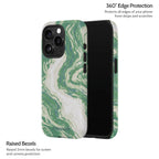 Jade Ripple - iPhone 15 Pro Case