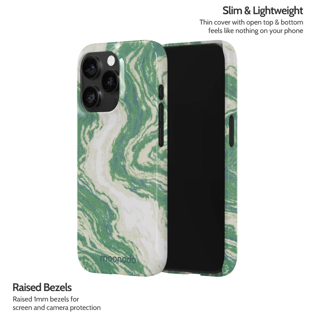 Jade Ripple - iPhone 15 Pro Case