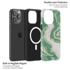 Jade Ripple - iPhone 15 Pro Max Case