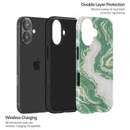 Jade Ripple - iPhone 16 Case