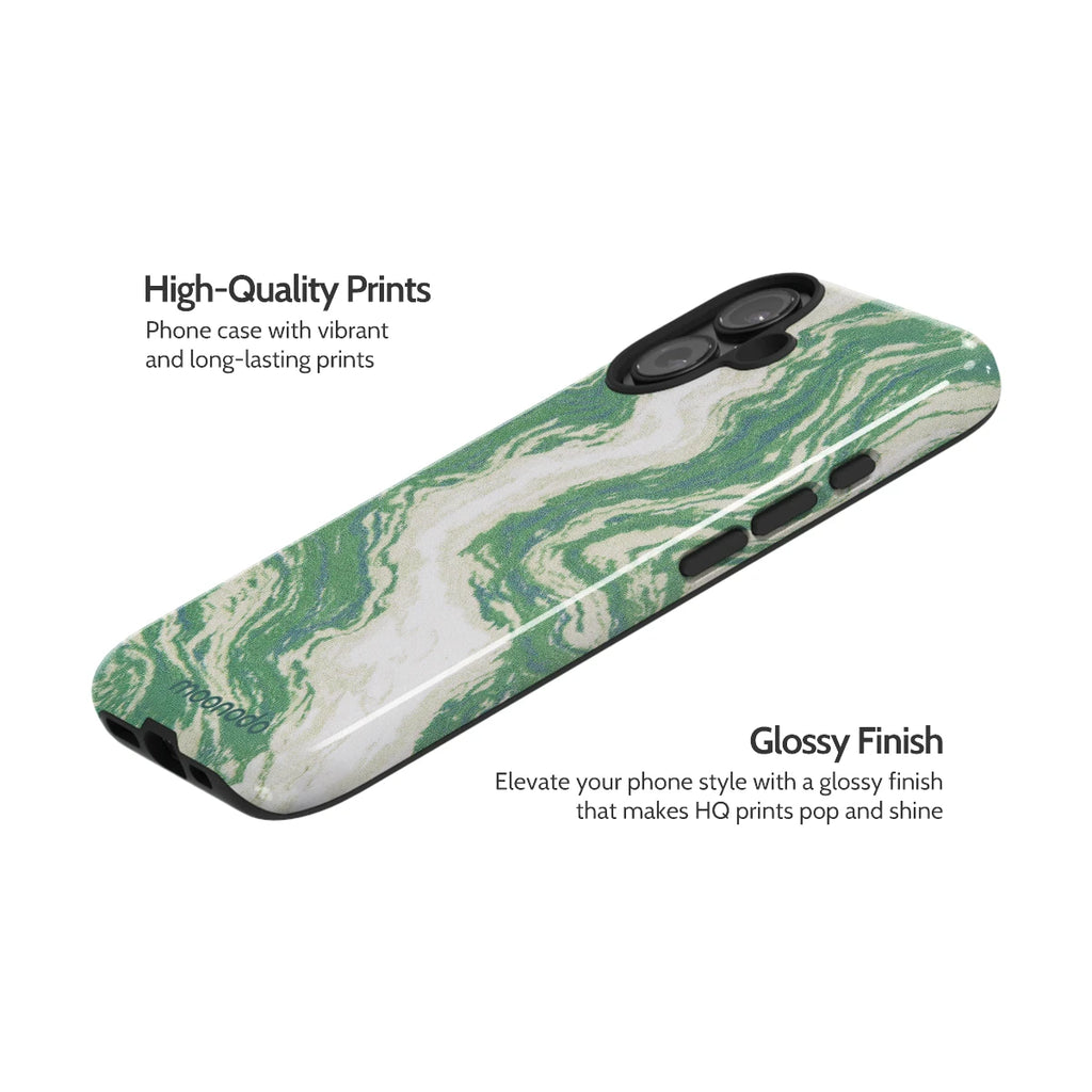 Jade Ripple - iPhone 16 Case
