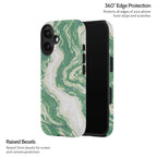 Jade Ripple - iPhone 16 Case