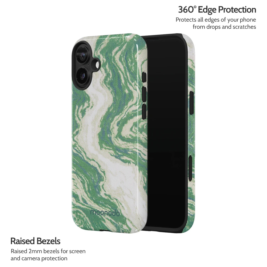 Jade Ripple - iPhone 16 Plus Case