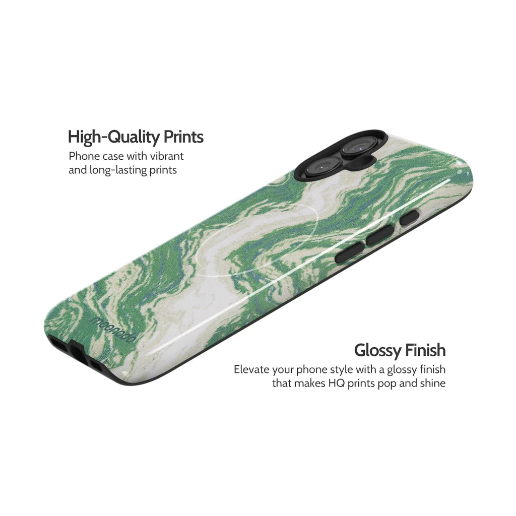 Jade Ripple - iPhone 16 Plus Case