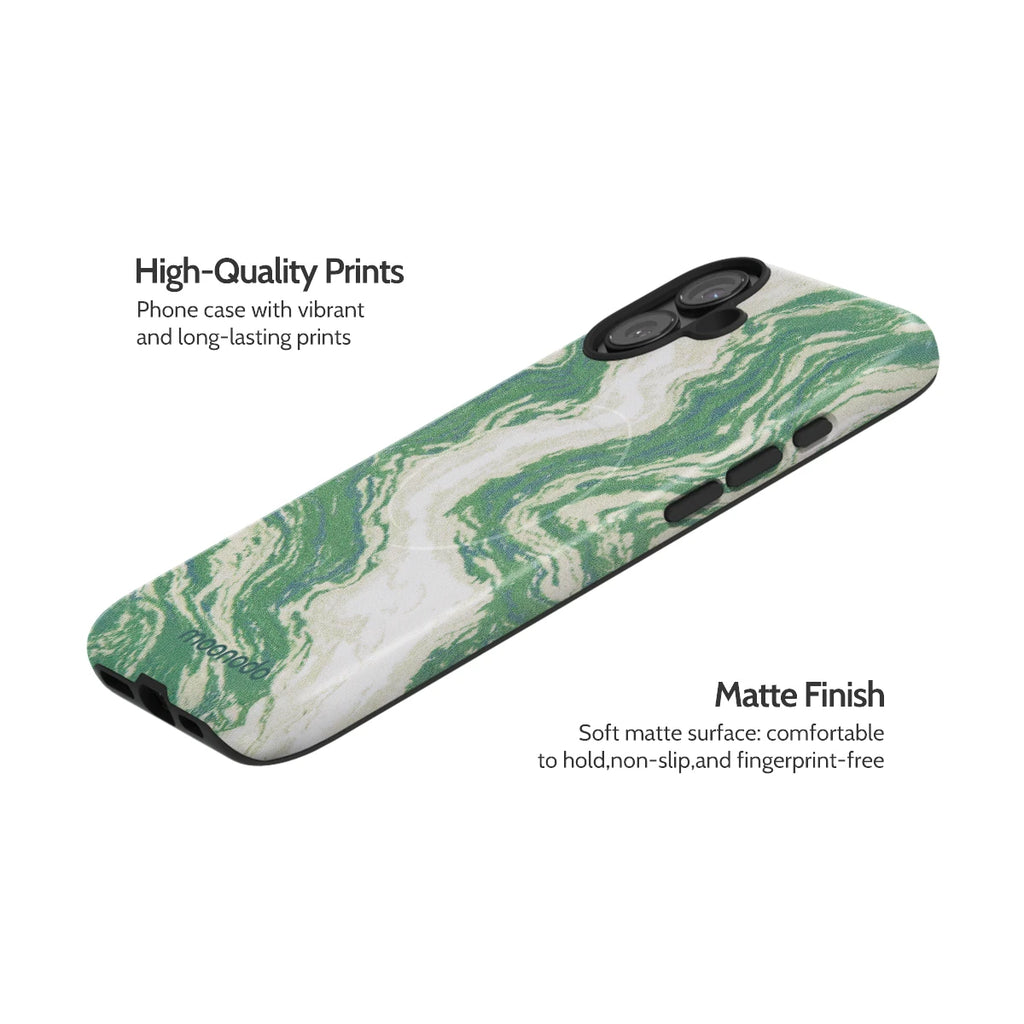 Jade Ripple - iPhone 16 Plus Case