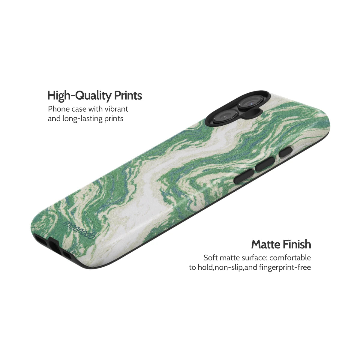 Jade Ripple - iPhone 16 Plus Case