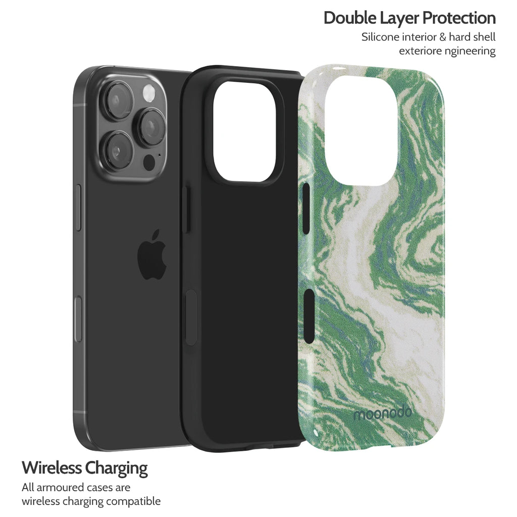 Jade Ripple - iPhone 16 Pro Case