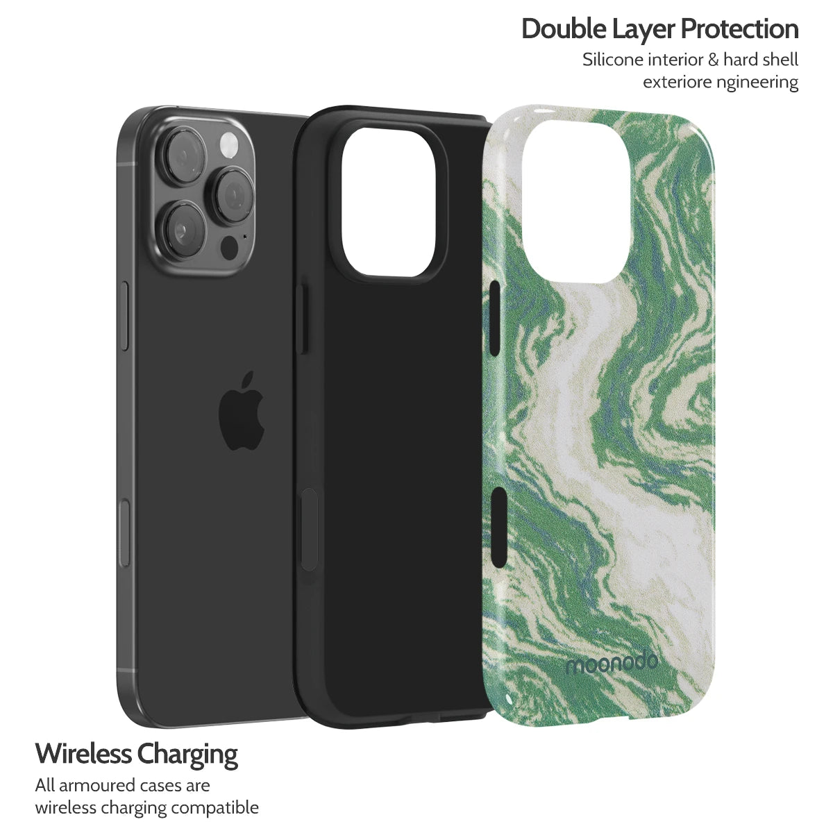 Jade Ripple - iPhone 16 Pro Max Case