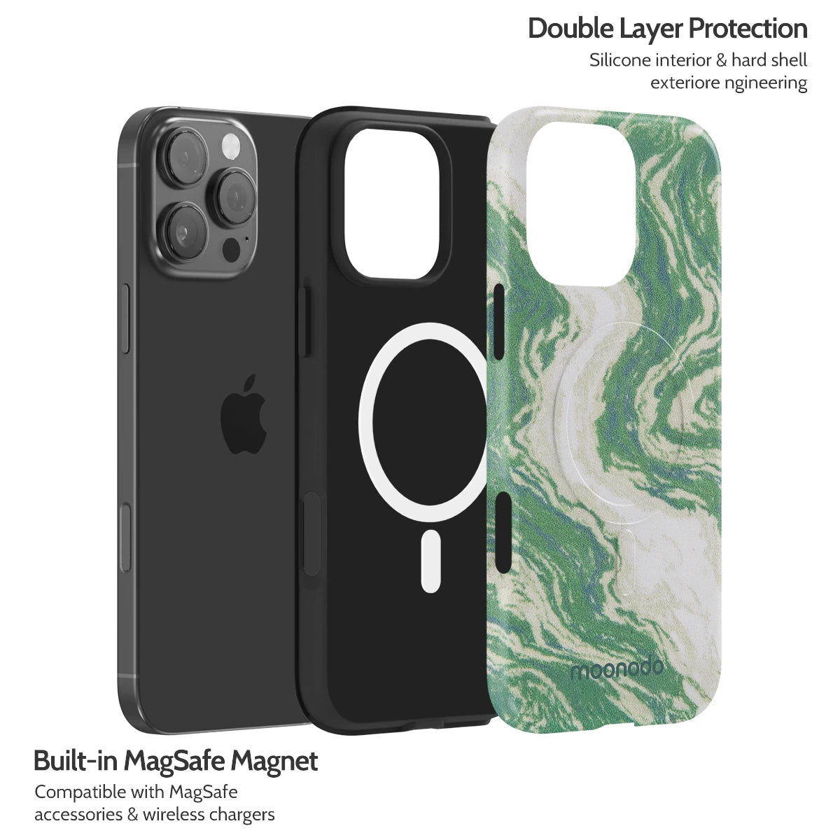 Jade Ripple - iPhone 16 Pro Max Case