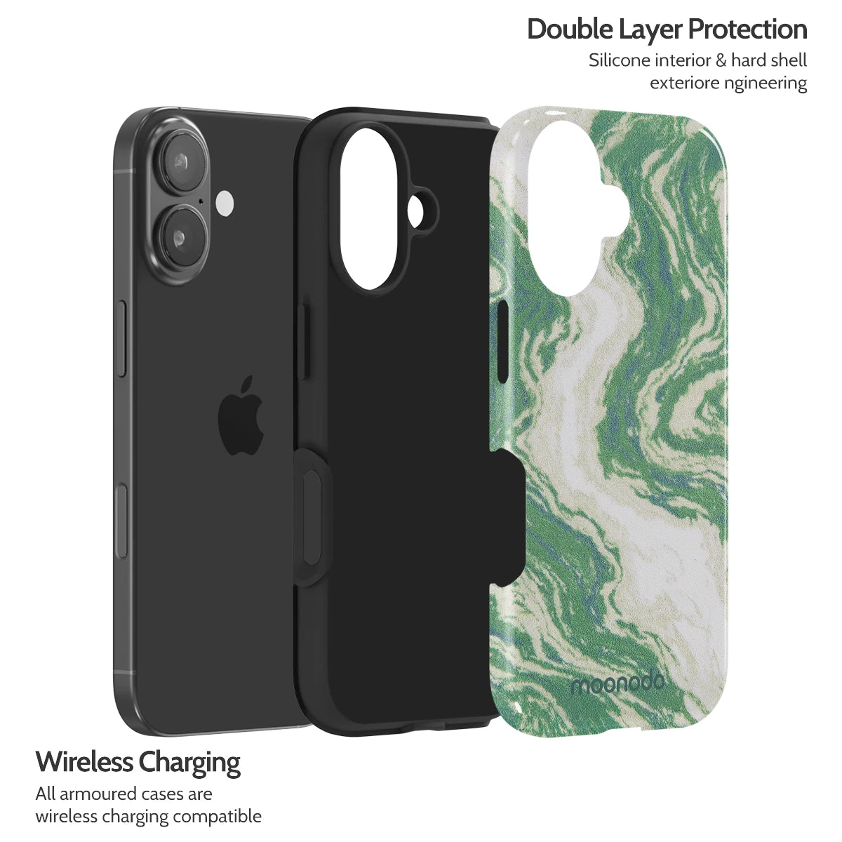 Jade Ripple - iPhone 17 Case