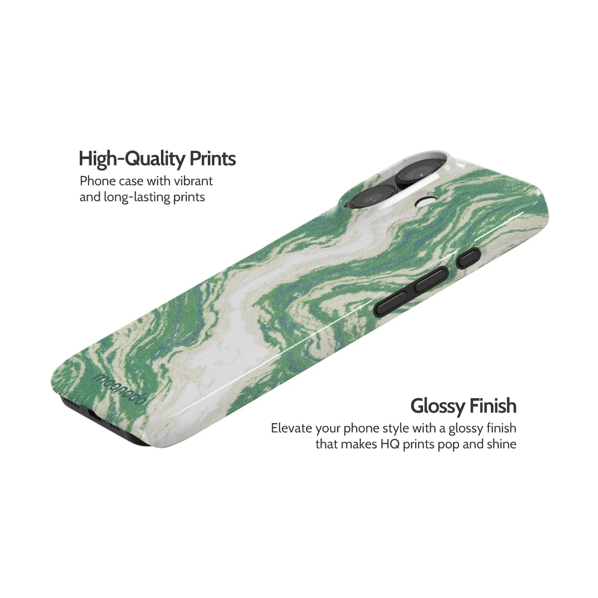 Jade Ripple - iPhone 17 Case
