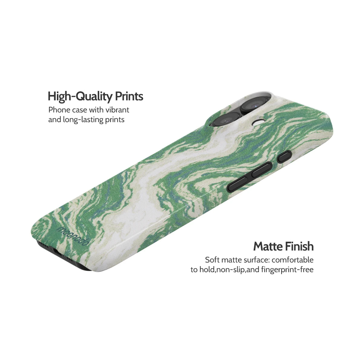 Jade Ripple - iPhone 17 Case