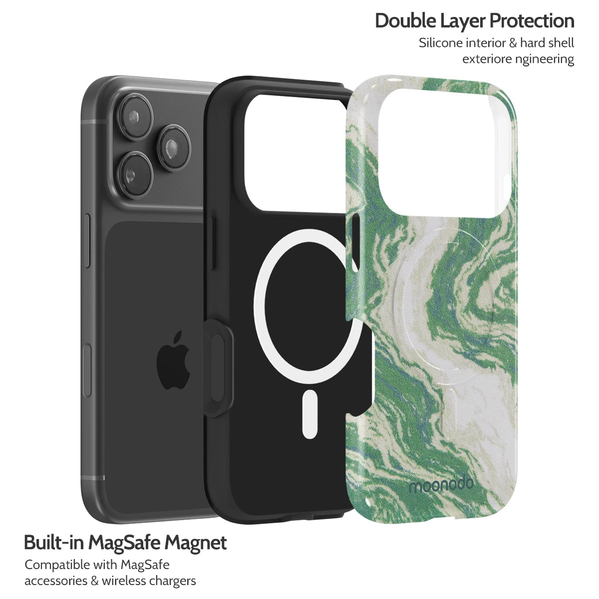 Jade Ripple - iPhone 17 Pro Case