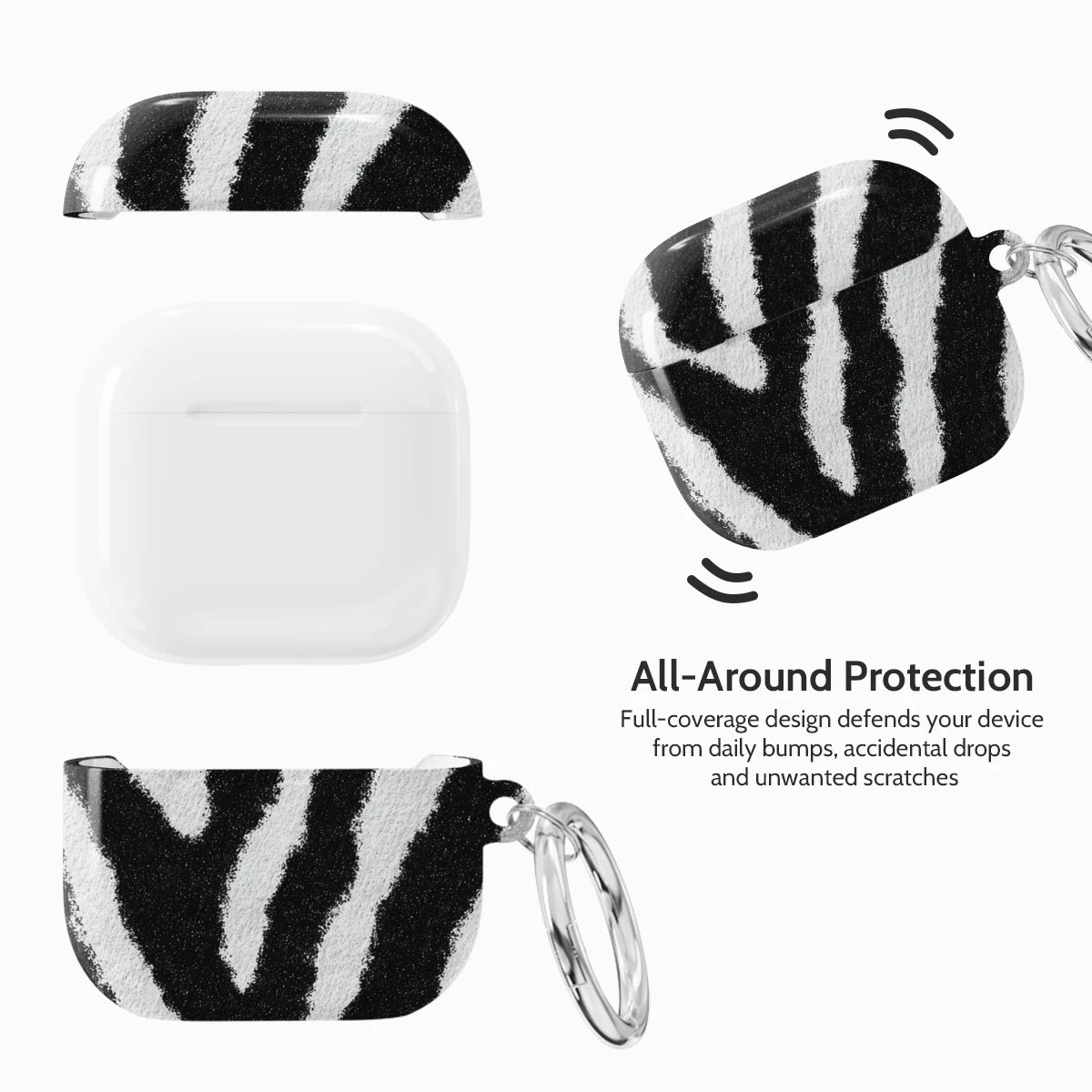 Midnight Streak - AirPods 4 Case