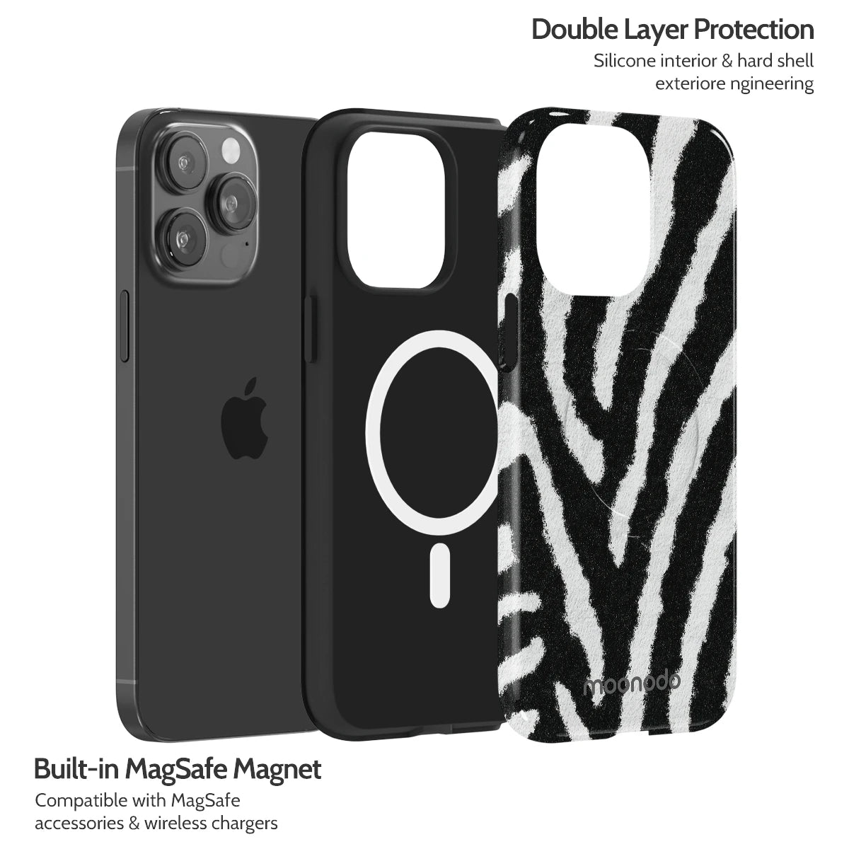 Midnight Streak - iPhone 14 Pro Max Case