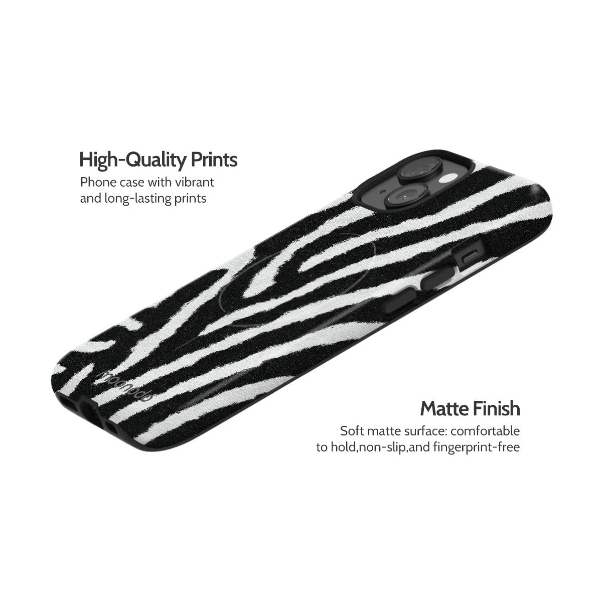 Midnight Streak - iPhone 15 Case