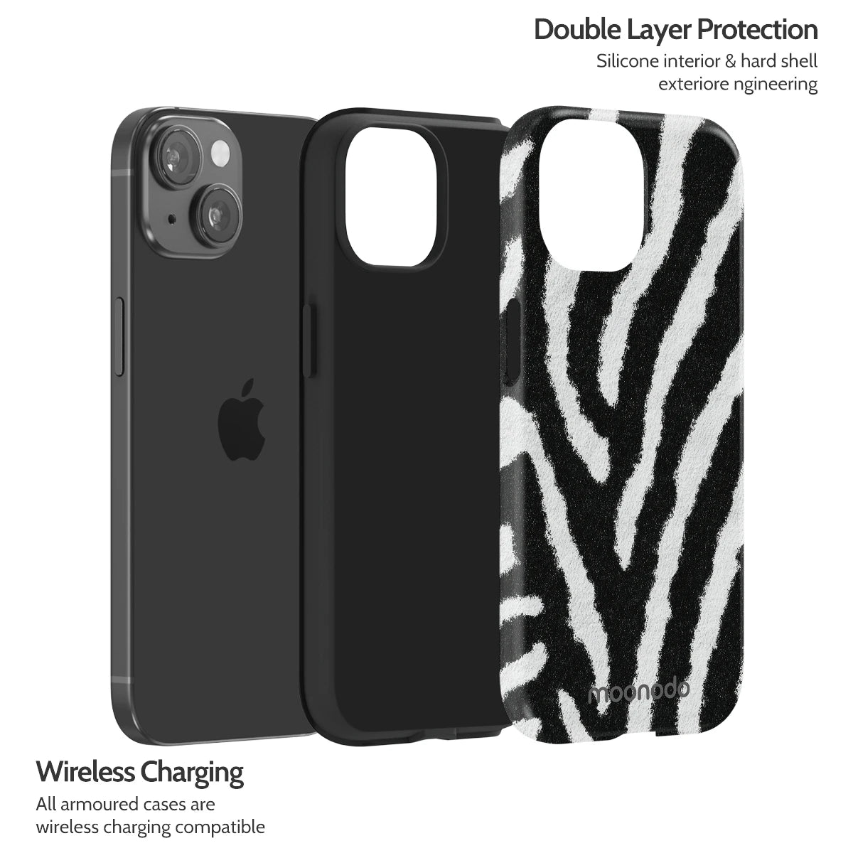 Midnight Streak - iPhone 15 Case