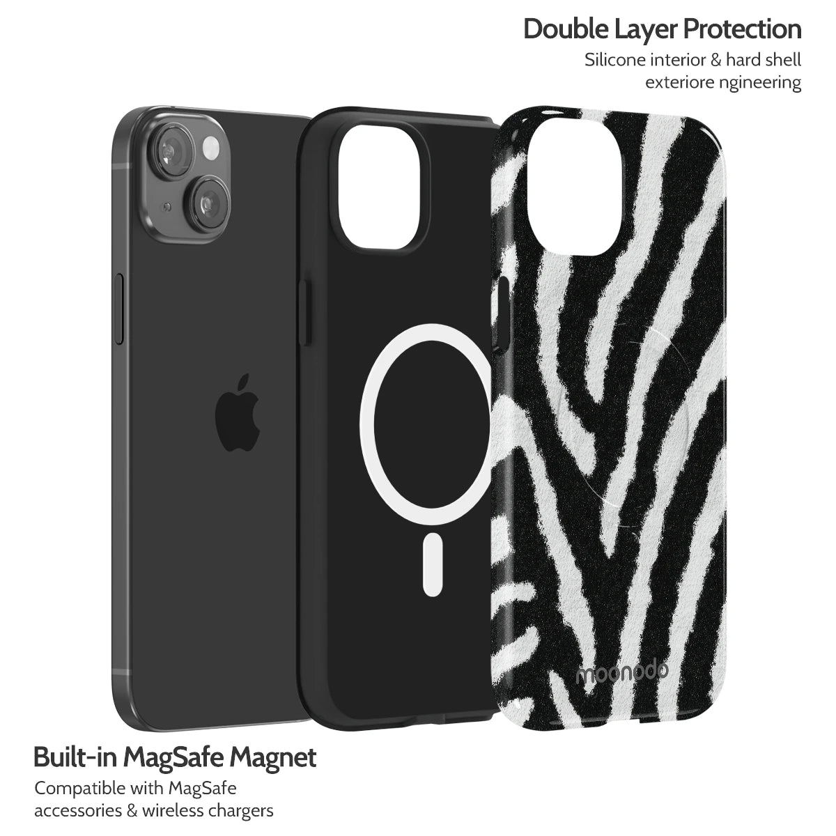 Midnight Streak - iPhone 15 Plus Case