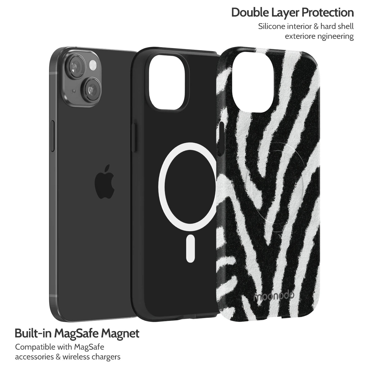 Midnight Streak - iPhone 15 Plus Case
