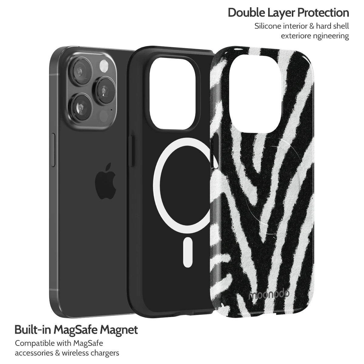 Midnight Streak - iPhone 15 Pro Case