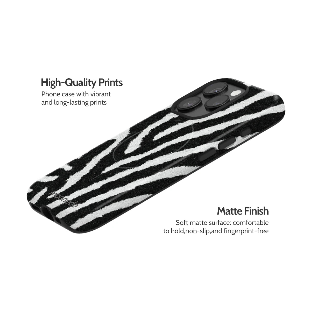 Midnight Streak - iPhone 15 Pro Case