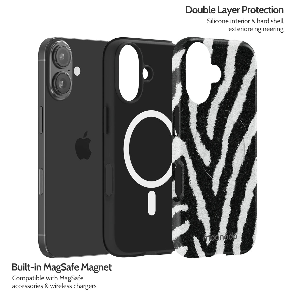 Midnight Streak - iPhone 16 Case