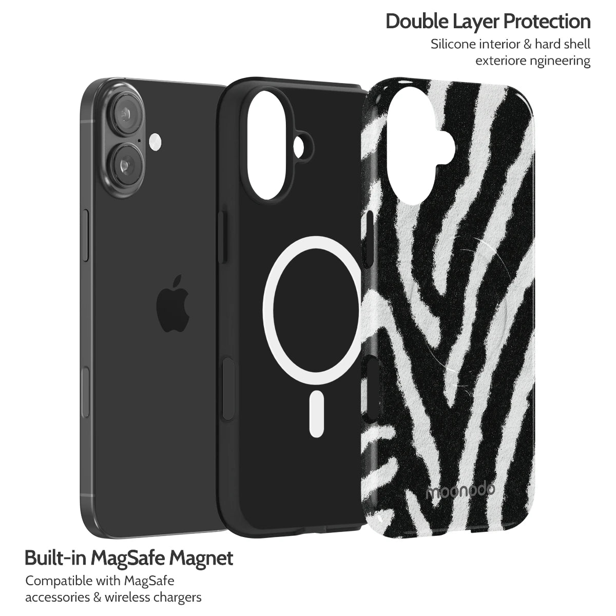 Midnight Streak - iPhone 16 Plus Case