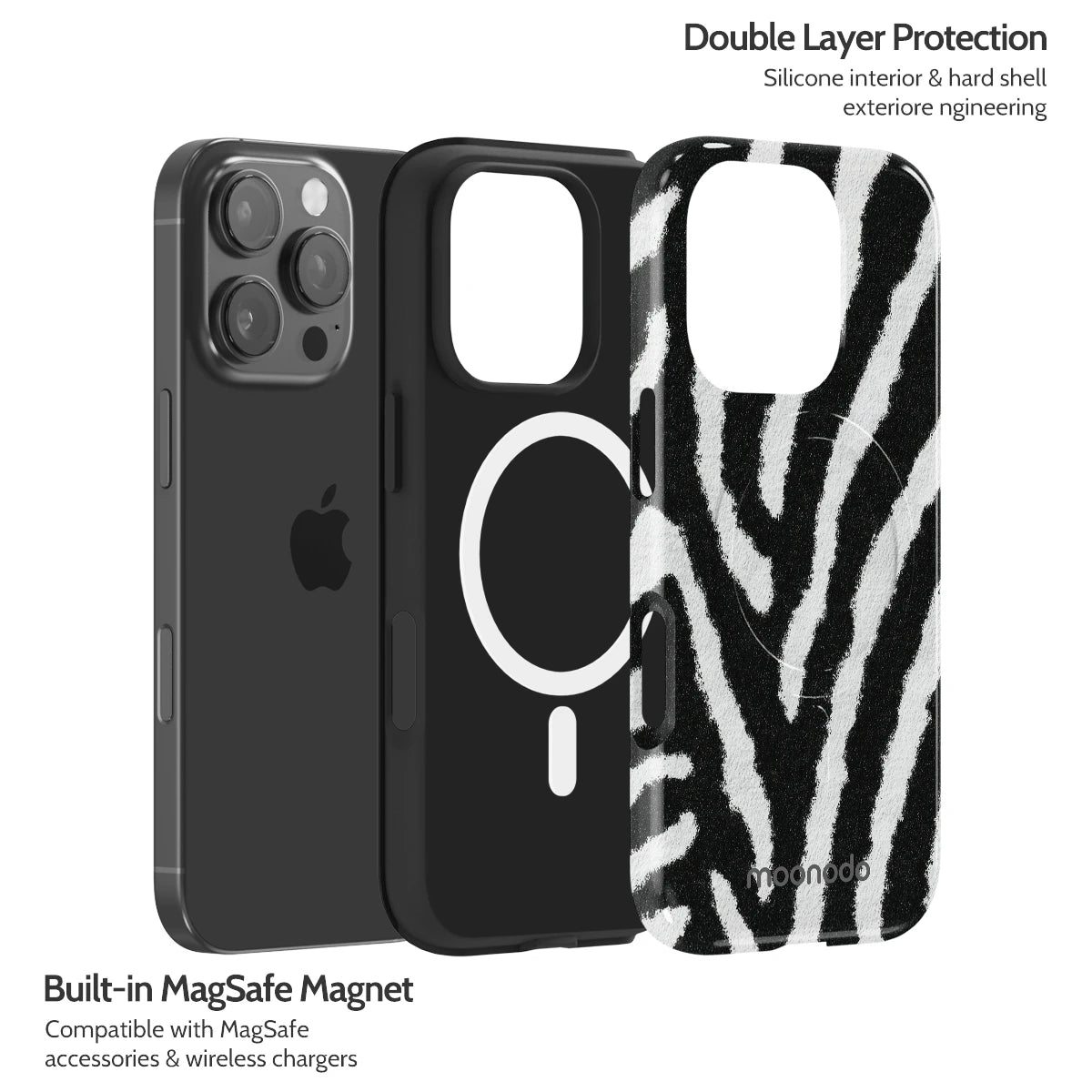Midnight Streak - iPhone 16 Pro Case