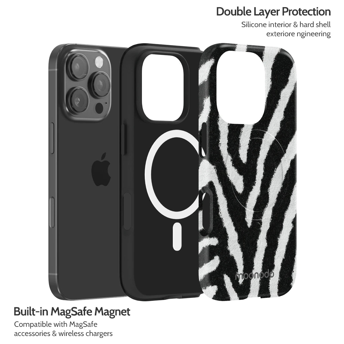 Midnight Streak - iPhone 16 Pro Case