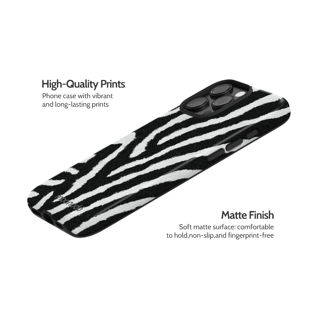 Midnight Streak - iPhone 16 Pro Max Case