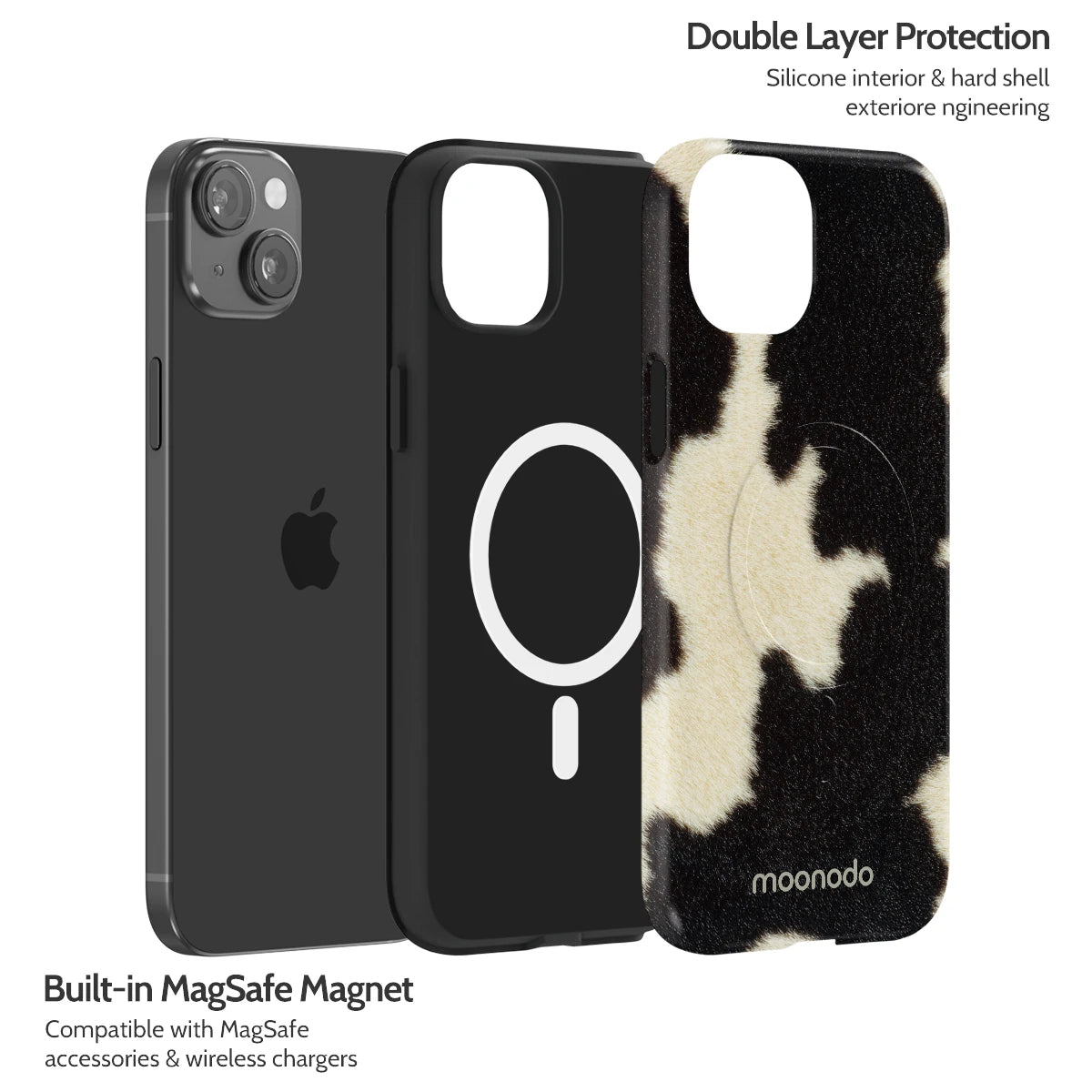 Milky Way Moo - iPhone 15 Plus Case