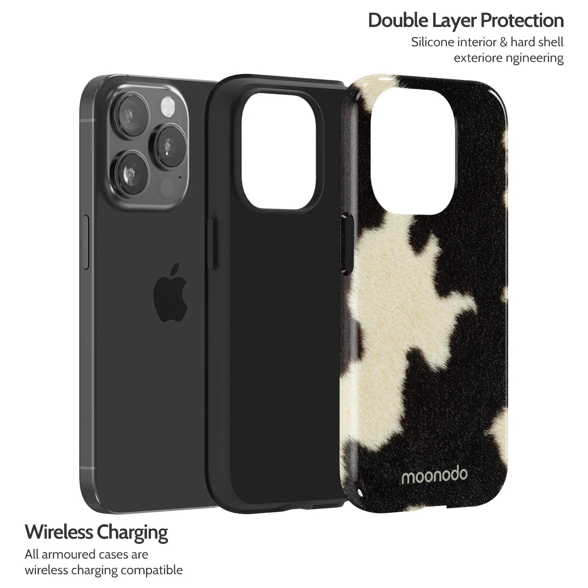 Milky Way Moo - iPhone 15 Pro Case