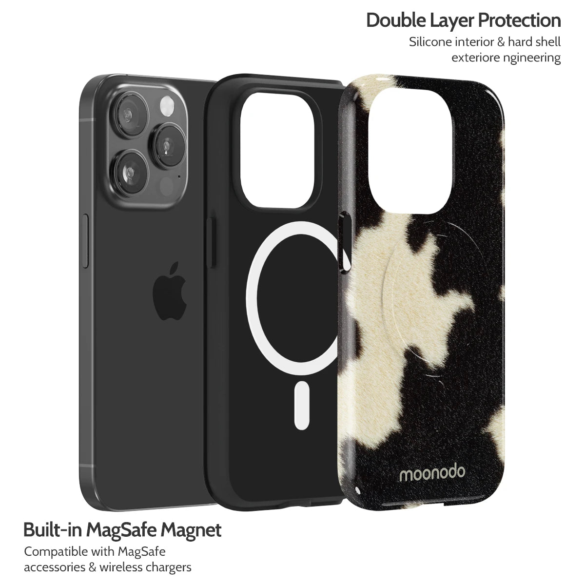 Milky Way Moo - iPhone 15 Pro Case