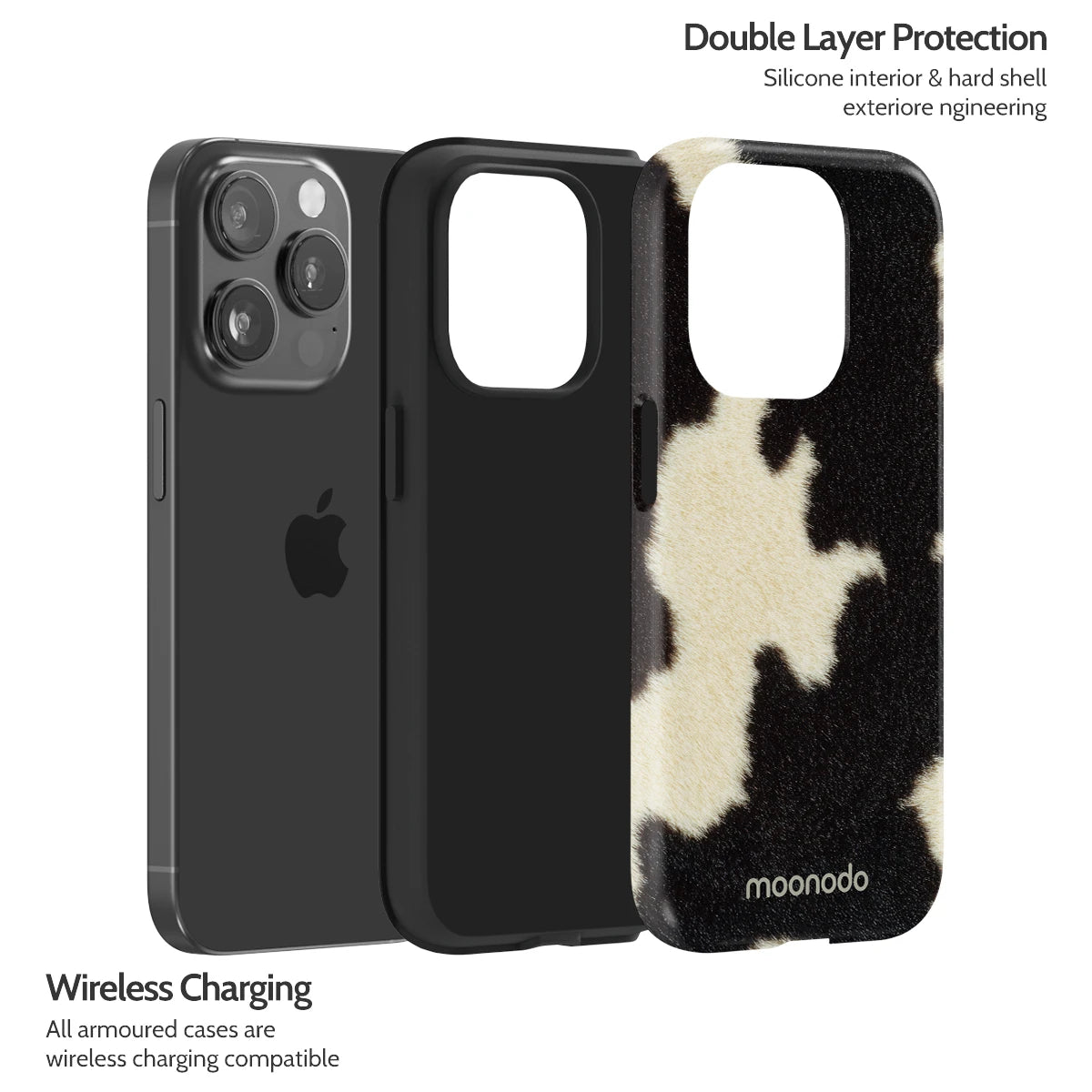 Milky Way Moo - iPhone 15 Pro Case